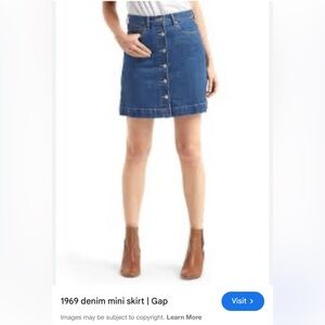 GAP 1969 Mini Denim Skirt Women’s Size 29